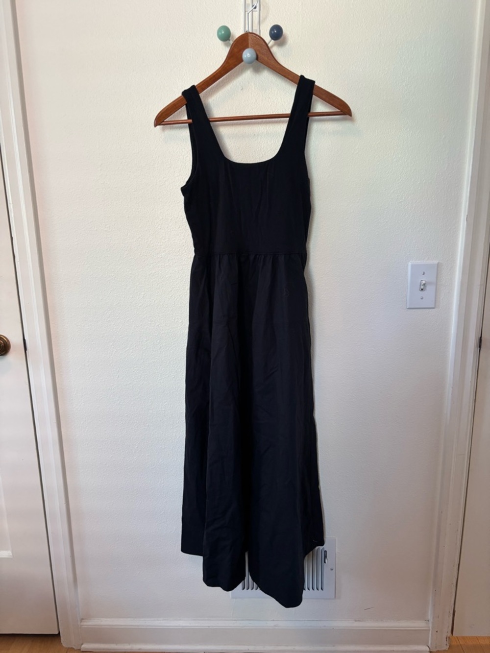 Everlane Black Sleeveless Maxi Dress